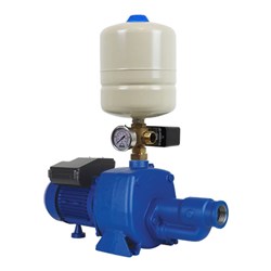 REEFE EJP150E.PTS Self Priming Pump with Pressure Tank, Gauge, Switch & Tee