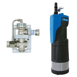 ClayTech CMS C7A1 - Divertron C7 Submersible Pressure Pump + 1" AcquaSaver