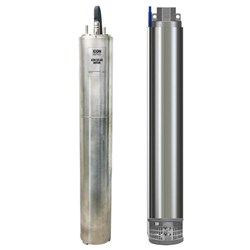 DAB-S4-4/14SOL - Solar Borehole Pump | max head 80m, max flow 98L/m, 1 1/4” BSPF