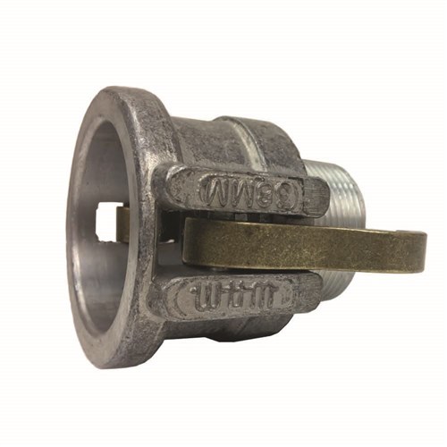 ALUMINIUM CAMLOCK MIL SPEC COUPLER - TYPE B x NPT Male