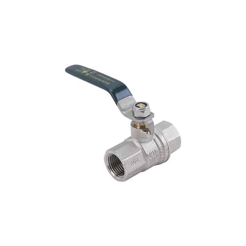 DR BRASS BALL VALVE - AGA & WATERMARK, Stainless steel handle x BSP Female