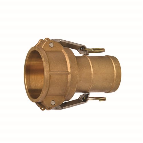 BRASS CAMLOCK COUPLER - TYPE C x Hosetail