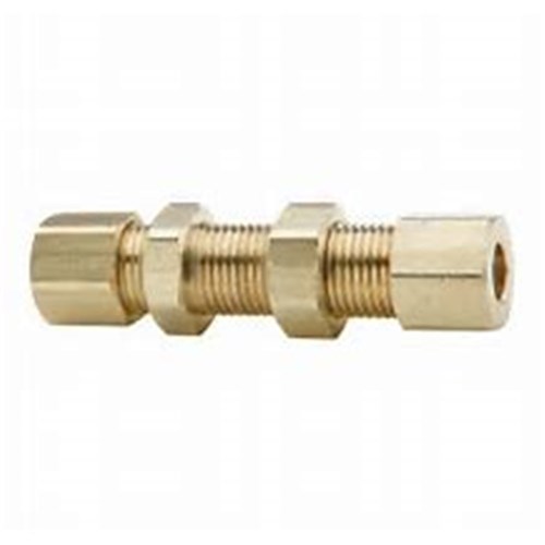 BRASS COMPRESSION FITTING x UNION BULKHEAD - Imperial tube