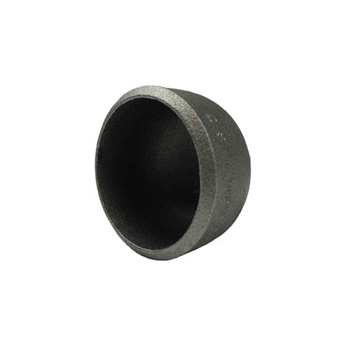 BLACK STEEL BUTTWELD CAP - Extra Strong