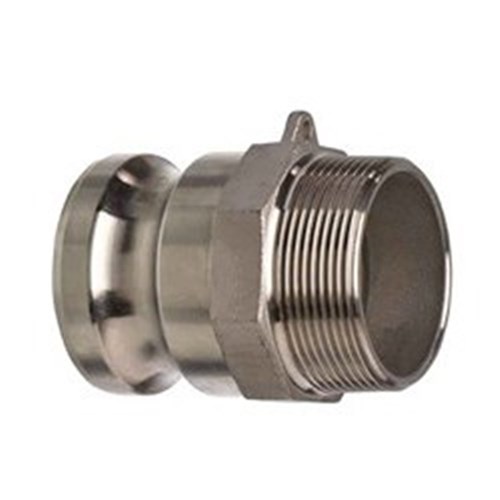 316 STAINLESS STEEL CAMLOCK ADAPTOR - TYPE F x NPT Male