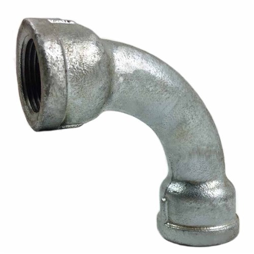 GALVANISED IRON PIPE FITTING - 90 BEND x BSP Female