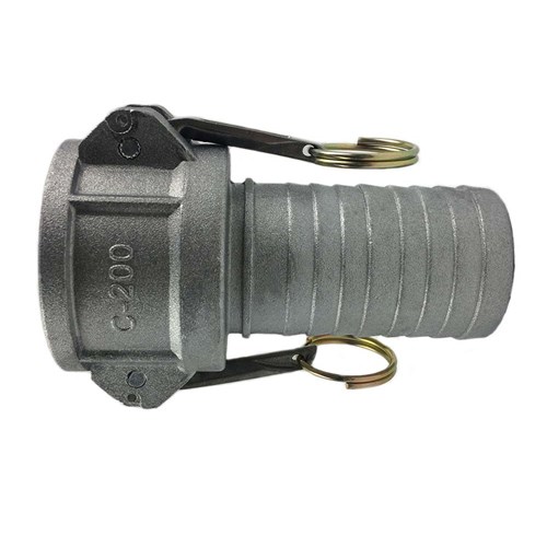 ALUMINIUM CAMLOCK COUPLER - TYPE C x Hosetail