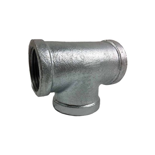 GALVANISED IRON PIPE FITTING - TEE x BSP Female