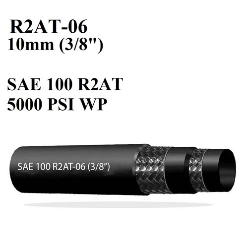 CUSTOMISED HYDRAULIC HOSE ASSEMBLY - R2AT-06 (3/8