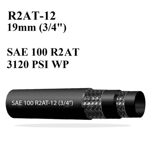 CUSTOMISED HYDRAULIC HOSE ASSEMBLY - R2AT-12 (3/4