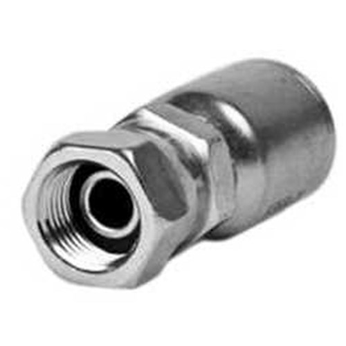 316 STAINLESS STEEL HYDRAULIC HOSE CRIMP COUPLING - BSPP Female Swivel