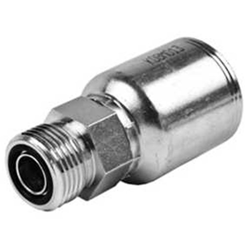 HYDRAULIC HOSE CRIMP COUPLING - ORFS Male