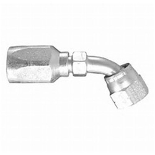 HYDRAULIC R5 HOSE REUSABLE ASSEMBLY - 45 Swept Elbow x SAE Female Swivel