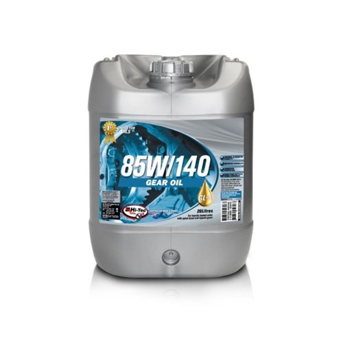 HI-TECH OILS GEAR OIL GL-5 85W/140- Excellent Thermal Stability, Improved Oil Seal Life, Durability, Corrosion Protection under wet &dry conditions.