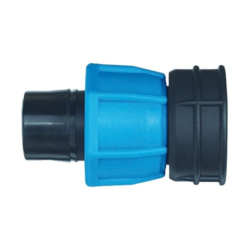 NYGLASS METRIC COMPRESSION MULTIFIT CONNECTOR - BSPT Female