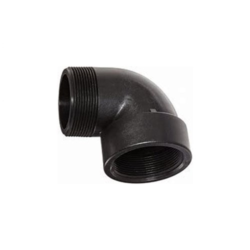 POLYPROPYLENE 90 STREET ELBOW - BSPT male x BSPT female