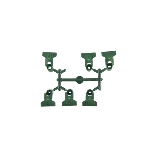 HUNTER NOZZLE RACK - SRM Rotor, Green