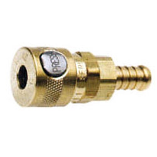 BRASS QUICK COUPLER SOCKET - JAMEC Series 310 & 320 to Hosetail