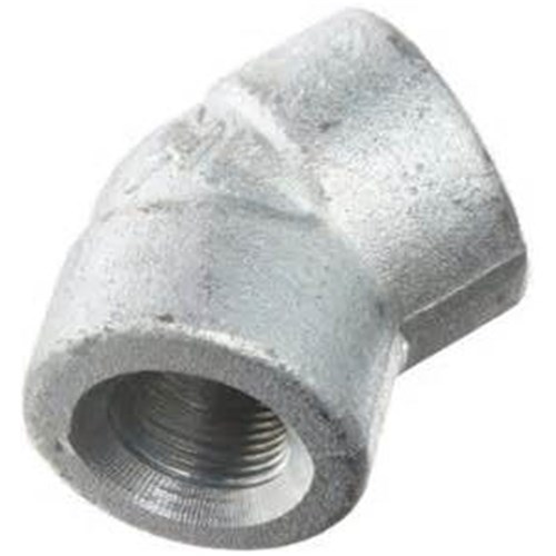 GALVANISED STEEL 45 ELBOW - BSP female