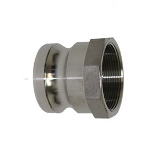 316 STAINLESS STEEL CAMLOCK ADAPTOR - TYPE A  x BSP Female