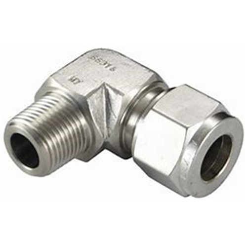 SS MALE 90 ELBOW - NPT