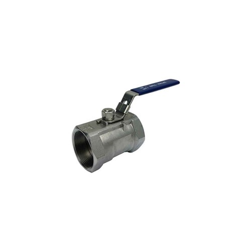 STAINLESS STEEL 316 BALL VALVE x 1 Piece, Lockable handle, NPT Female, PTFE