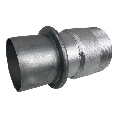 GALVANISED STEEL TRAVIS COUPLING HOSETAIL - Male x BSPT male